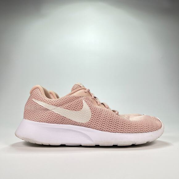 Nike Tanjun Particle Beige Running Shoes Lightweight 812655-202 Women's Size 8 - Picture 1 of 10
